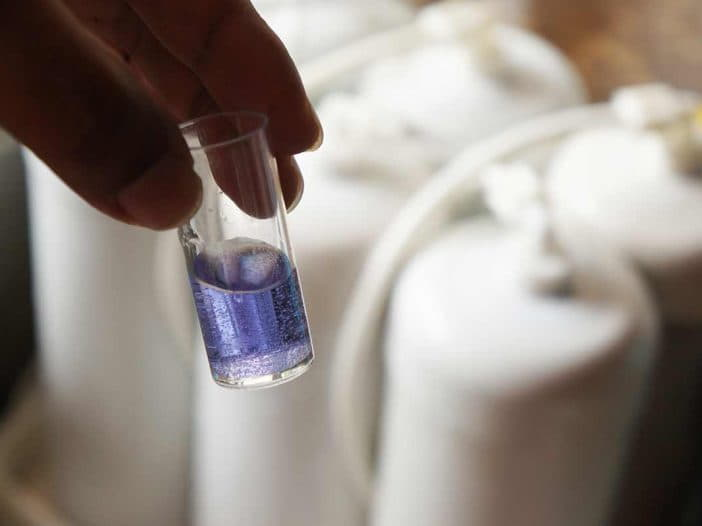 Sulfur odor treatment